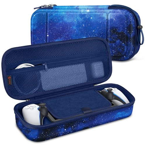Fintie Case for PlayStation Portal - [Shockproof] Hard Shell Portable Carrying Case Protective Cover Scratch-Resistant Travel Bag for PS5 Portal Remote Player and Accessories
