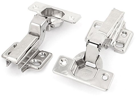 Aexit Puerta Cocina Gabinete Armario Bisagra oculta Hardware 25mm Copa 2 piezas (e0b0d391343d9c72d633d45b1f331fed)