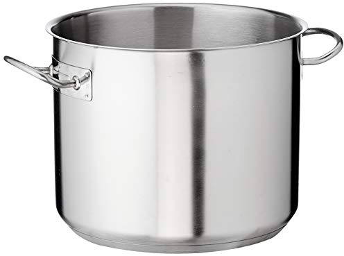 LACOR 8414271039867 Olla Baja con Tapa, 32 cm, Stainless Steel