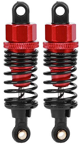 Ricambi per Veicoli Ammortizzatori con Ammortizzatori in Metallo in Scala 1/10 2PCS Compatibili con Accessori Modello HSP(60MM)