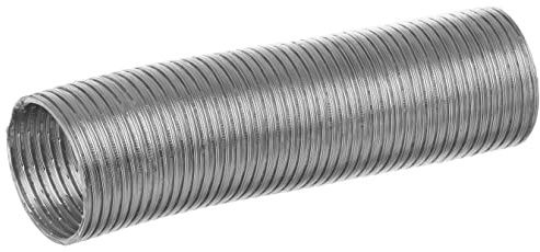 Ø 80mm / 1.5m Flexibles Rohr Aluminium - Luftkanal - Belüftung Flexschlauch Abluftausgang Heißluftversorgungssystem Element
