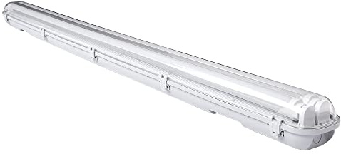 Cecaylie 24W Feuchtraumleuchte LED 150cm, Wannenleuchte Neutralweiß 4000K 4080lm, 50000H, IP65 Werkstattlampe Badlampe Leuchtstoff Röhren ​Garagenlampen, Bürodeckenleuchte