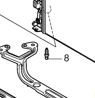 VOLVO C30 C70 OE-Wasserkühler-Ablassschraube