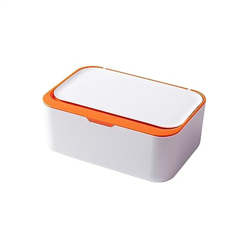 Multifunktionaler Tissue-Box-Halter Feuchttücher-Spender mit Deckel, Taschentuch-Aufbewahrungsbox for Zuhause, Büro, Feuchttücher-Aufbewahrungsbox, Küchen-Organizer Dekorativer Serviettenhalter (Colo