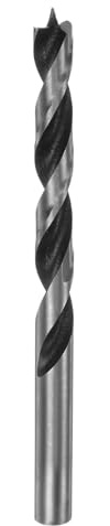sourcing map Brad Point Drill Bits 8mm(20/64) Dia Straight Round Shank Drill Metric Brad Point 3 Drilling Depth Spiral Twist Drill Bits for Carpenter Woodworking Plastic Rubber
