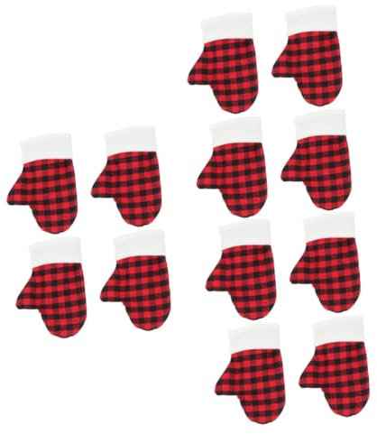 Cabilock 3 Sätze Handschuhe Bestecktasche Wurstzubehör Gabeln Schwarzes Besteck Aufbewahrungstasche Für Besteck Besteckhalter Serviettenhalter Schneidegabel Tasche Stoff 4 Stück * 3
