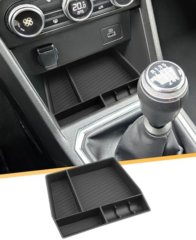 LFOTPP für Dacia Sandero 3/Stepway 3/Dacia Jogger 2022-2025 Mittelkonsole Aufbewahrungsbox Ablagefach, Sandero 3 Stepway 3 Zubehör Organizer Tray Unten die Zentrale Mittelkonsole