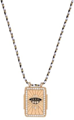 Zkydhbd Collier réglable avec pendentif carte de tarot occulte - Accessoires pour déclaration de mode personnalisée, as show, Cuivre