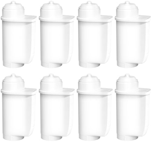 8 Stück Ersatzwasserfilter für Siemens® EQ Series, EQ5 EQ6 EQ7 EQ9 S500 S700 S900 EQ500, Wasserfilter für Brita® Intenza 575491, Bosch® TCZ7003, TCZ7033, NSF-zertifizierter