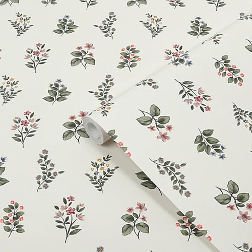 Superfresco Easy Pretty Petals Cream Wallpaper | Cream Floral | Paste the Wall | Eco-Friendly