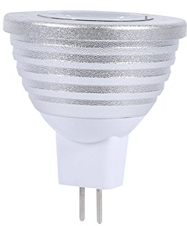 Ampoule LED MR16 RVB à intensité Variable avec Télécommande, Idéale pour les Cinémas Maison et les