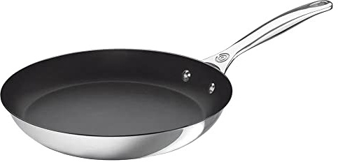 LE CREUSET 3-lagige Edelstahl-Antihaft-Pfanne, Edelstahl, 20 cm
