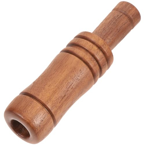 Kisangel Outdoor Hunting Whistle Hunting Vocal Whistle Wooden Pheasant Whistle for Hunters Camping Caller Tool