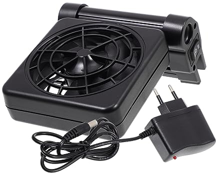 BELLIFFY Enfriador De Acuario Ajustable Ventilador De Enfriamiento para Peceras Ventilador De Refrigeración para Tanques De Agua para Acuarios De Agua Dulce y Salada