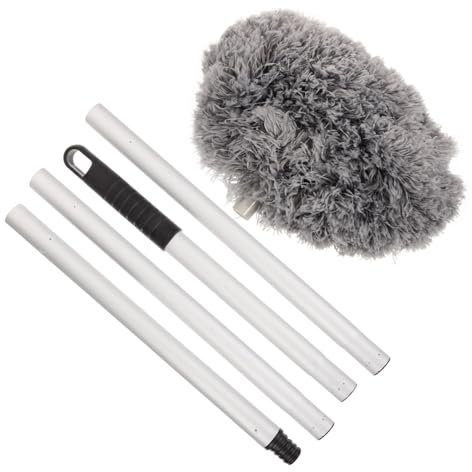 WOFASHPURET Cepillo para Polvo con Mango Extensible Plumero para Techo para y Paredes
