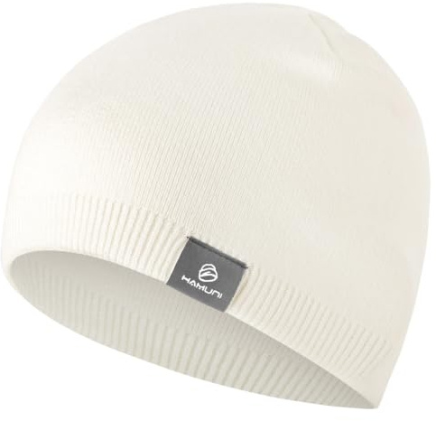 YANIKY Strickmütze Damen Thermo Winter Mütze Herren Beanie Mütze Weich Sportmütze Atmungsaktiv Wintermütze für Herren und Damen (Weiß)