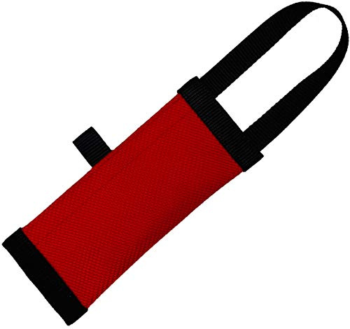 Dog24 Hunde-Futterdummy/Trainingsdummy/Feuerwehrschlauch/Apportier-Tasche für Leckerlies und Hundesnacks/Futterbeutel/Leckerlie-Beutel/schwimmfähig/Preydummy/Snack Dummy (M (20cm))