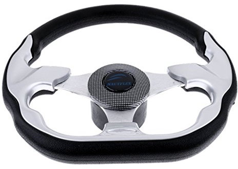 SGerste Premium Aluminium Legierung Marine Boot Lenkrad 310 mm 3/10,2 cm Schlüssel Way Konisch mit Center Gap