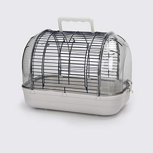 Vogelkäfig Wellensittich Pet Transportbox, bewegliche kleine sortierte Vögel Reisen Cage, Pet Carrier Bag Reisetasche Hund-Katze-Welpen Kaninchen Käfig Vogelvoliere Transportkäfig Kanarien Großsittich