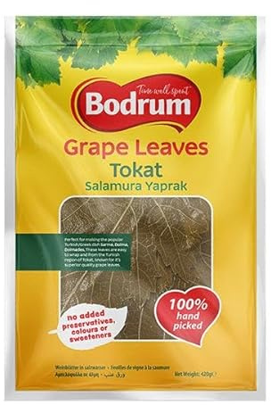 Turkish Grape Leaves for Stuffing Bodrum 420g