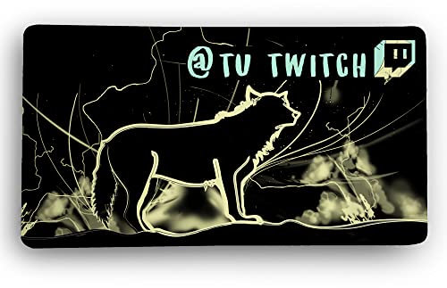 Tapis Souris Gamer. Tapis Souris Personnalisable. Tapis XXL. Tapis Gamer. 800 * 400 * 2mm. Base en Caoutchouc Antidérapant. Mouse Pad. Lobo relampago