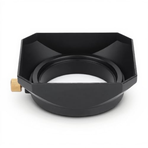 46mm Gegenlichtblende, Universal Sunshade Rainproof Square Cover für DSLR-Kamera, Digitalkamera, Camcorder-Objektiv