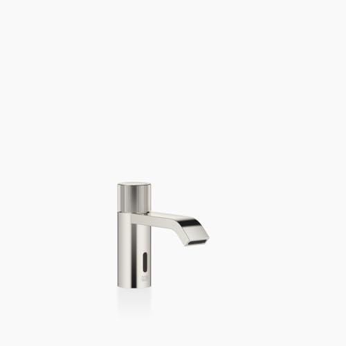 Dornbracht IMO Waschtischarmatur, elektr. Öffnungs-/ Schließfunktion, ohne Ablaufgarnitur, Ausladung 130mm, 44511670-08, Farbe: Platin