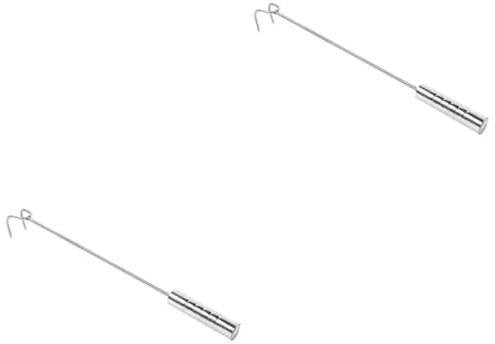 HANABASS 2pièces à Viande Inoxydable Résistant Pour Fumage Et Découpe Accessoire Pratique Pour Barbecue Et Cuisine Pour Poulet Jambon