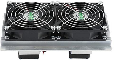 Thermoelektrischer Halbleiter-Kühlkühler, 12 A, 12 V, Kompaktes -Mini-Kühlschrank-Kühlgerät mit Großem Kühlblock und Ventilatoren