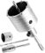 MIVIDE Corona di perforazione 68 mm, set di punte con SDS plus adattatore 110 mm, corona di trapano SDS da 68 mm, con punta di centraggio in metallo duro e fusto SDS Plus per pietre naturali arenarie