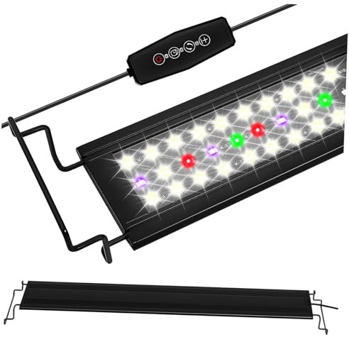 NUOBESTY Fish Tank Accessory Led Light for Aquarium with UK Plug for Plant and Fish Tank