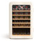 CREATE/WINECOOLER RETRO XL/Cave à vin électrique 45 bouteilles, blan cassé/Design rétro, 115L, bouteilles 75cl, matériaux robustes