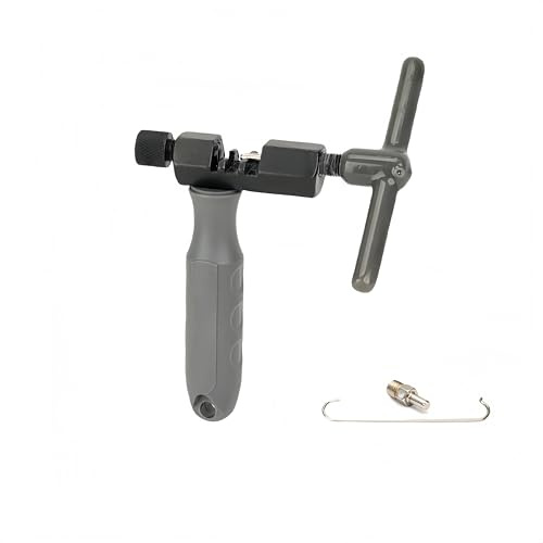 Icreopro Bike Chain Breaker Tool V3.8 – Heavy-Duty Bicycle Chain Cutter for 1-12 Speed Chains – Universal Chain Link Remover & Installer with Chromoly Steel Pin & Non-Slip Handle