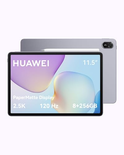 HUAWEI MatePad 11.5 2025 8+256 M Pencil (3rd generation), 2025 Tablet 2.5K 120Hz Eye Comfort PaperMatte Display,10100 mAh Battery, 40W SuperCharge, WiFi 6, Bluetooth 5.2