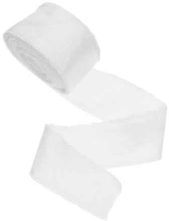 CLISPEED High-density Non-adhesive Glass Fiber Cloth Tape Heat-resistant Flameproof Fiberglass Insulation for Industrial and Residential Winding Repair and Heat Shield Applications
