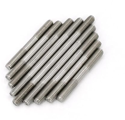 Doppelendige Stiftschrauben, Packung mit 10 Gewindestangen zwei Enden, M3 bis M8, Edelstahl 304 A2, 20 mm 70(40mm,M8)