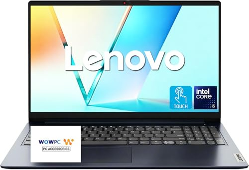 Lenovo Ultrabook 15.6 FHD Touch-Screen Laptop • Intel 13th 10-Core i5 CPU • 24GB RAM, 1TB SSD • 2026 Edition, Copilot AI, WiFi 6, Windows 11, Student & Business Laptop • WOWPC Recovery USB Included