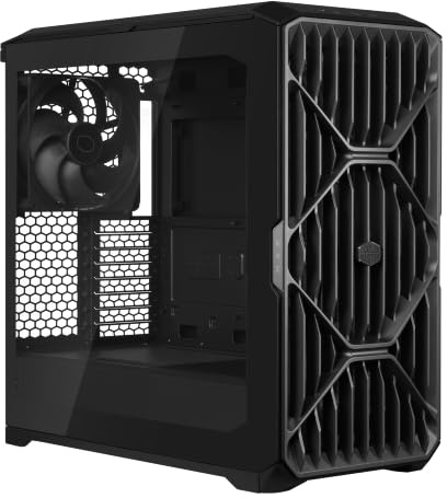 Cooler Master HAF II 500 ATX PC Case, High Airflow Dual 220mm + 180mm Fans