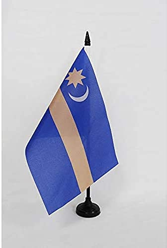 AZ FLAG bordsflagga Siklar av Rumänien 21 x 14 cm - liten rumänsk zéklers kontorsflagga 14 x 21 cm