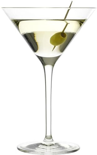 Stölzle Lausitz Coppa da cocktail Grandezza 240ml I Set di 6 bicchieri da Martini I cristallini I Bicchieri da cocktail lavabili in lavastoviglie infrangibili I Cristallo pregiato I Martini