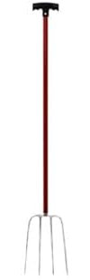 Forca manico metallico 5 poli 260 x 1450 mm