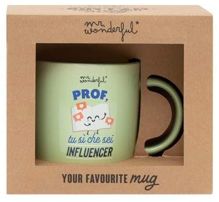 Mr. Wonderful WOA2402270IT - Taza de cerámica