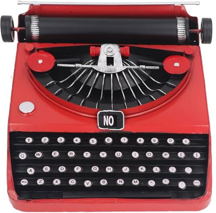 Vintage-Schreibmaschinenmodell, Eisen-Antik-Retro-Klassiker-Handbuch-Schreibmaschinen-Dekoration, Alte Schreibmaschinen-Requisiten, Heimtisch-Ornamente, Foto-Requisite für
