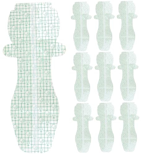 10pcs wasserdichte Sanitärpolster zum schwimmen sicher hautfreundlichen Schwimmen private Aufklausser Strumpfliner für Frauen & Mädchen