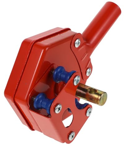 KONTONTY Argano a Manovella Manuale per Serra Agricola, Accessorio per Avvolgitore di Pellicole Montaggio Rapido, Resistente alle Intemperie e Regolazione del Flusso D'aria per Ventilazione