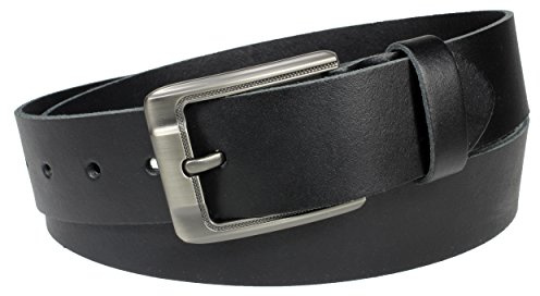 Vascavi Ledergürtel echt Leder, Rindleder, 4 cm breit und 0.3 cm stark, Gürtel, Anzugsgürtel, Jeansgürtel, Hüftgürtel, Herrengürtel, Damengürtel, Made in Germany