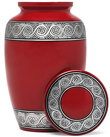 Eternal Harmony Urna funeraria per ceneri umane, urna commemorativa accuratamente realizzata a mano con eleganti finiture per onorare e ricordare la persona amata, urna per adulti, di grandi