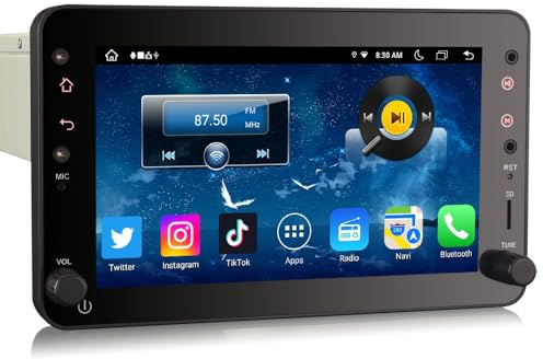 Android 14 [4G+64G] 8-Kern 7 Zoll Autoradio für Alfa Romeo 159 Sportwagon Brera Spider GPS-Navi Carplay Android Auto DSP Bluetooth 5.0 A2DP DVB-T2 WiFi DAB+IPS