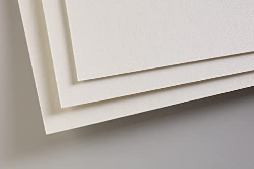 Clairefontaine 696020C Confezione Carta Pastelmat - 5 Fogli di carta Speciale per Pastelli secchi - A3 29,7x42 cm 360g - Grigio Chiaro