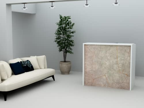 MOSTRADOR Laminado DE 25mm DE Grosor DE 120x105x50cm. Fabricado EN ESPAÑA. Envió A PENÍNSULA, Entrega DE 3 A 5 DIAS HABILES. (PORCELAIN 02)